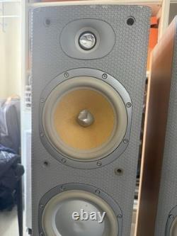 Two Bowers & Wilkins DM603 S3 2.0 Floorstanding Speakers Pair Wired 150W 8 Ohm