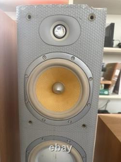 Two Bowers & Wilkins DM603 S3 2.0 Floorstanding Speakers Pair Wired 150W 8 Ohm