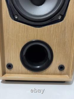 Unique Handmade Oak Floorstanding Speakers + Custom Tripod Stands +Copper Wiring