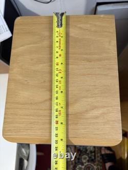 Unique Handmade Oak Floorstanding Speakers + Custom Tripod Stands +Copper Wiring