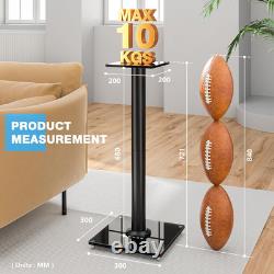 Universal Floor Speaker Stands 28 Inch for Surround Sound Holds Satellite & Sm