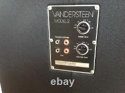 Vandersteen 2CI Speakers With Vandersteen Bases