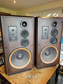 Very Rare Pair Of Cerwin Vega At-100 Floor Speakers