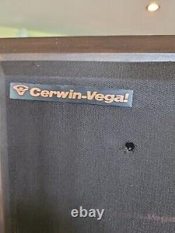 Very Rare Pair Of Cerwin Vega At-100 Floor Speakers
