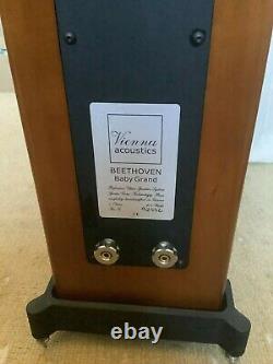 Vienna Acoustics Beethoven Baby Grand Floorstanding Speakers In Cherry