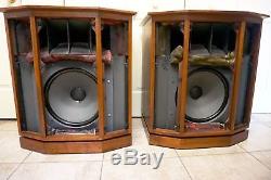Vintage 1971 Altec Lansing 875A Granada Floor Standing Tower Home Speakers