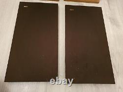 Vintage B&W DM4 Bowers Wilkins Floor Standing Speakers Made in England Rare