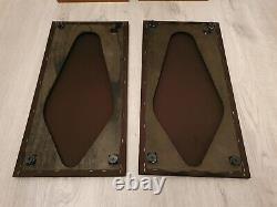 Vintage B&W DM4 Bowers Wilkins Floor Standing Speakers Made in England Rare