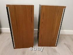 Vintage B&W DM4 Bowers Wilkins Floor Standing Speakers Made in England Rare