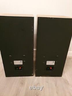 Vintage B&W DM4 Bowers Wilkins Floor Standing Speakers Made in England Rare