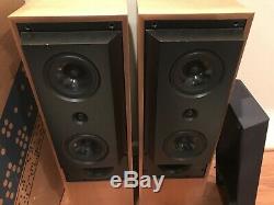 Vintage KEF 104/2 Floorstanding Stereo Speakers Exc. Cond. With Boxes. Work Great