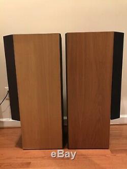 Vintage KEF 104/2 Floorstanding Stereo Speakers Exc. Cond. With Boxes. Work Great