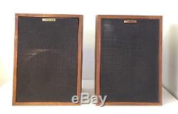 Vintage Klipsch Heresy II 3 Way 12 Floorstanding Loudspeakers Consecutive SN#