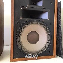 Vintage Klipsch Heresy II 3 Way 12 Floorstanding Loudspeakers Consecutive SN#