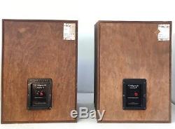 Vintage Klipsch Heresy II 3 Way 12 Floorstanding Loudspeakers Consecutive SN#