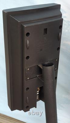 Vintage Linn Sekrit 80w Speakers in Black Bi-Wired Floor Stands with Cables