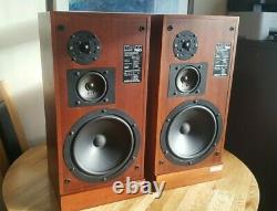 Vintage Mission 720 3-Way Infinite Baffle HiFi Speakers 100 W