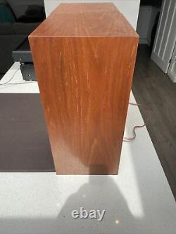 Vintage Mission Model 710 Speakers Floor Standing Wood Finish High End Hifi POST