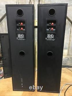 Vintage Mordaunt-Short MS40i Music Series Floor Standing Stereo Speakers MS 40i