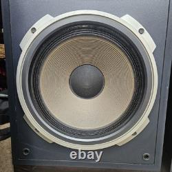 Vintage Onkyo S-880 Speakers Pair 3 Way Bass Reflex Made In Japan 60W 8 Ohm