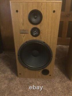 Vintage Pair 15-Inch Pioneer CS-T5100 3-Way Floor Standing Speakers