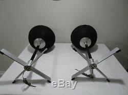 Vintage Pair of JVC Model 5303 Mid Century Modern Floor Standing Speakers MCM