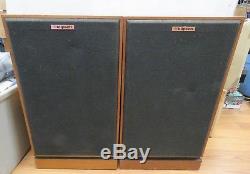 Vintage Pair of Klipsch KG4 Floorstanding Wood Cabinet Speakers 3047K