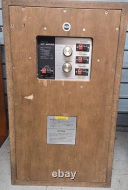 Vintage Sansui SP-2002 High End Floor Standing Wooden Speakers