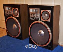 Vintage Sansui SP-X8 Floor Standing Hi-Fi Tower Home Audiophile Speakers