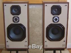 Wharfedale 310 Large Floor Standing Speakers with Target Stands