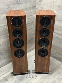 Wharfedale Aura 3 Floorstanding Speakers Walnut, Ex-demo (small scratch)