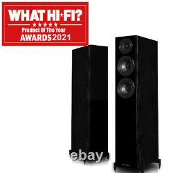 Wharfedale DIAM123BOAK 12.3 Floorstanding Speaker Black (Pair)