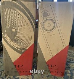 Wharfedale Diamond 10.3 Floor Standing + 10.1 Bookshelf Speakers / Piano Black