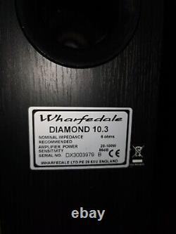 Wharfedale Diamond 10.3 Floor Standing Speakers 100w