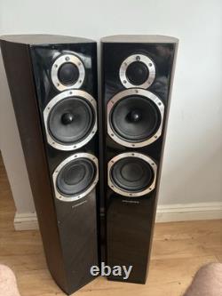 Wharfedale Diamond 10.4 2.0 Wired Floorstanding Speakers Pair 6 Ohm Black untest