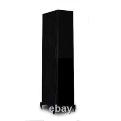 Wharfedale Diamond 12.3 Floor standing Speakers Black Oak Open Box Clearance
