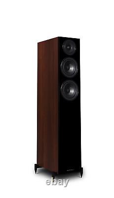 Wharfedale Diamond 12.3 Floorstanding Speakers Walnut