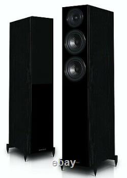 Wharfedale Diamond 12.3 Speakers Black Pair Floorstanding Loudspeakers