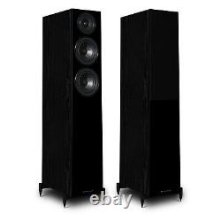 Wharfedale Diamond 12.3 Speakers Black Pair Floorstanding Loudspeakers