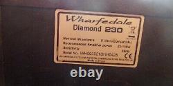 Wharfedale Diamond 230 Floorstanding speakers, 40 to 20000 Hz pristine Condition