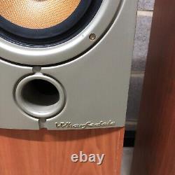 Wharfedale Diamond 8.3 Speakers x 2 Floor standing Classic wooden 100W