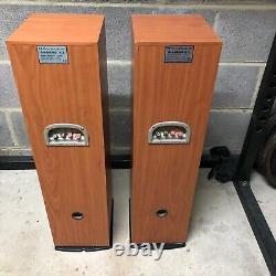 Wharfedale Diamond 8.3 Speakers x 2 Floor standing Classic wooden 100W