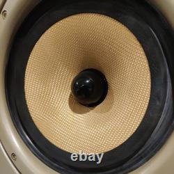 Wharfedale Diamond 8.3 Stereo Speakers, brown floor speakers