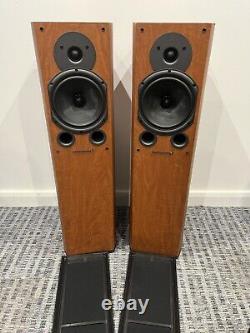 Wharfedale Diamond 9.4 HiFi Floor Standing Tower Speaker Pair 85x28.5cm Brown