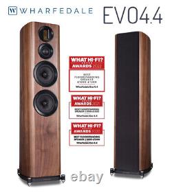 Wharfedale EVO 4.4 Floor standing Speakers Walnut Floorstanding