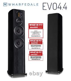 Wharfedale EVO 4.4 Floorstanding Speakers Black Floor Standing