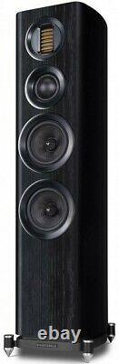 Wharfedale Evo 4.3 Speakers PAIR Black Floor Standing Loudspeakers 3 Way