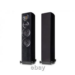 Wharfedale Evo 4.3 Speakers PAIR Black Floor Standing Loudspeakers Open Box