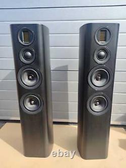 Wharfedale Evo 4.4 Black Wood 3-way Floorstanding Speakers, Pair