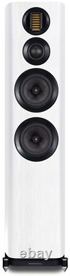Wharfedale Evo 4.4 Loudspeakers PAIR White Floorstanding Speaker Ribbon Tweeter
